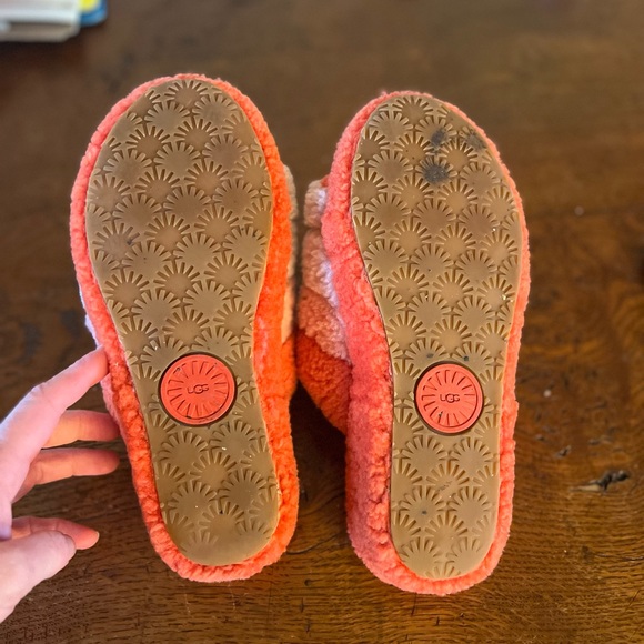 Used sz 6 Fluff Yeah Slide in Lava Flow - Picture 4 of 6